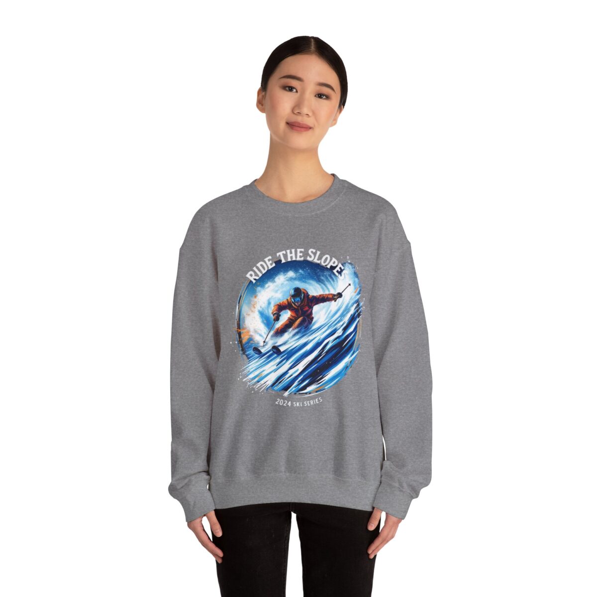 SKI 2024 Unisex Heavy Blend™ Crewneck Sweatshirt - Image 16