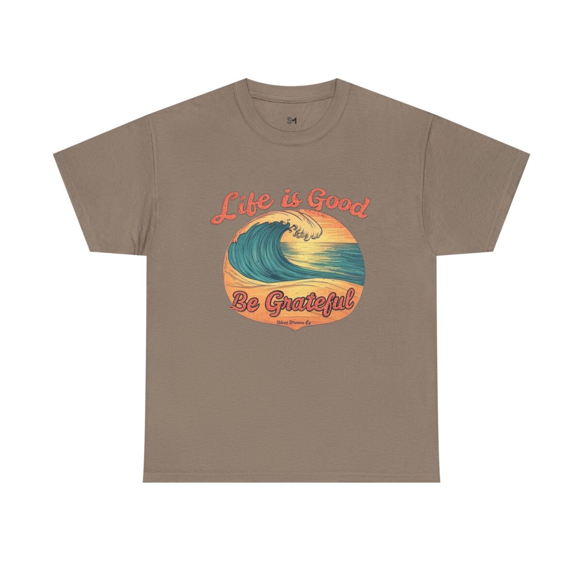 Life is good Unisex Heavy Cotton Tee - Image 9