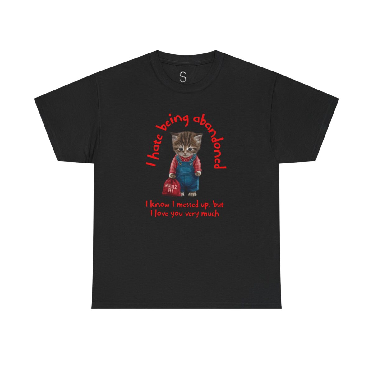 But I love you very much Unisex Heavy Cotton Tee - Image 9