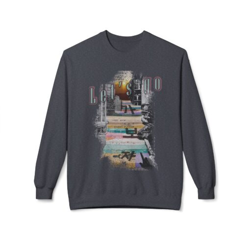 Let's go Unisex Midweight Softstyle Fleece Crewneck Sweatshirt - Image 5