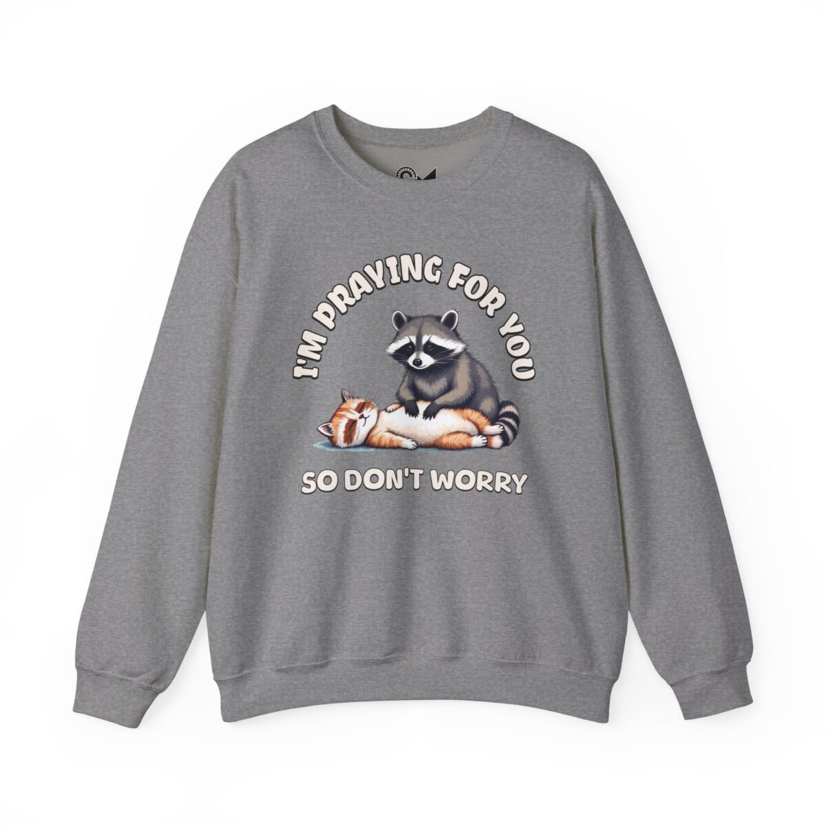 I'm praying for yo Unisex Heavy Blend™ Crewneck Sweatshirt - Image 25