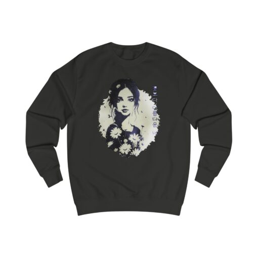You, more beautiful than flowers for you Unisex Sweatshirt - Image 3