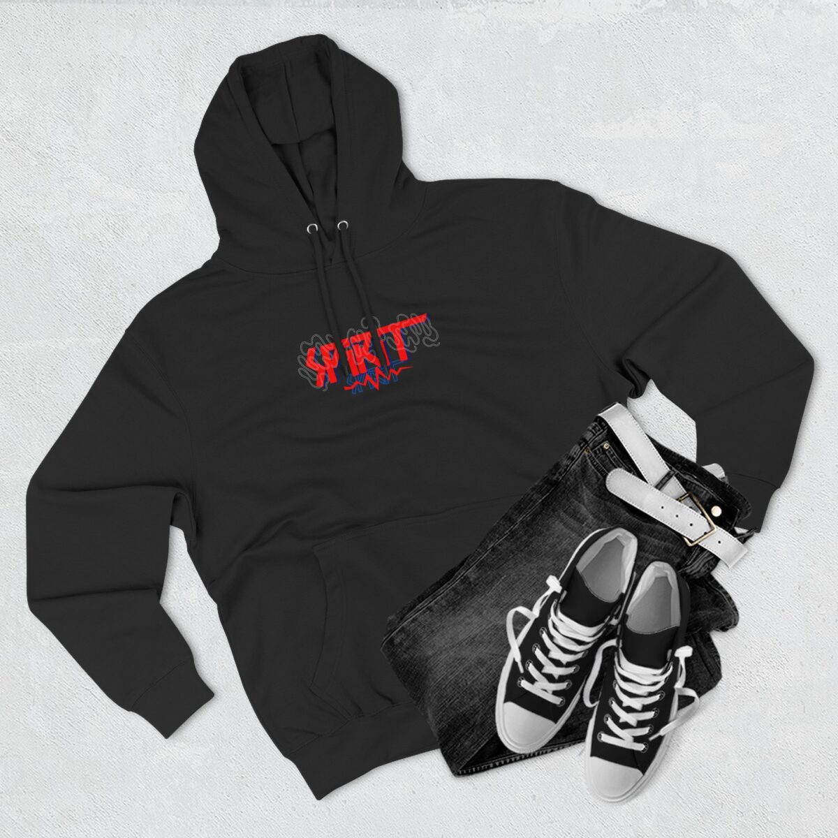 Be brave Three-Panel Fleece Hoodie - Image 7