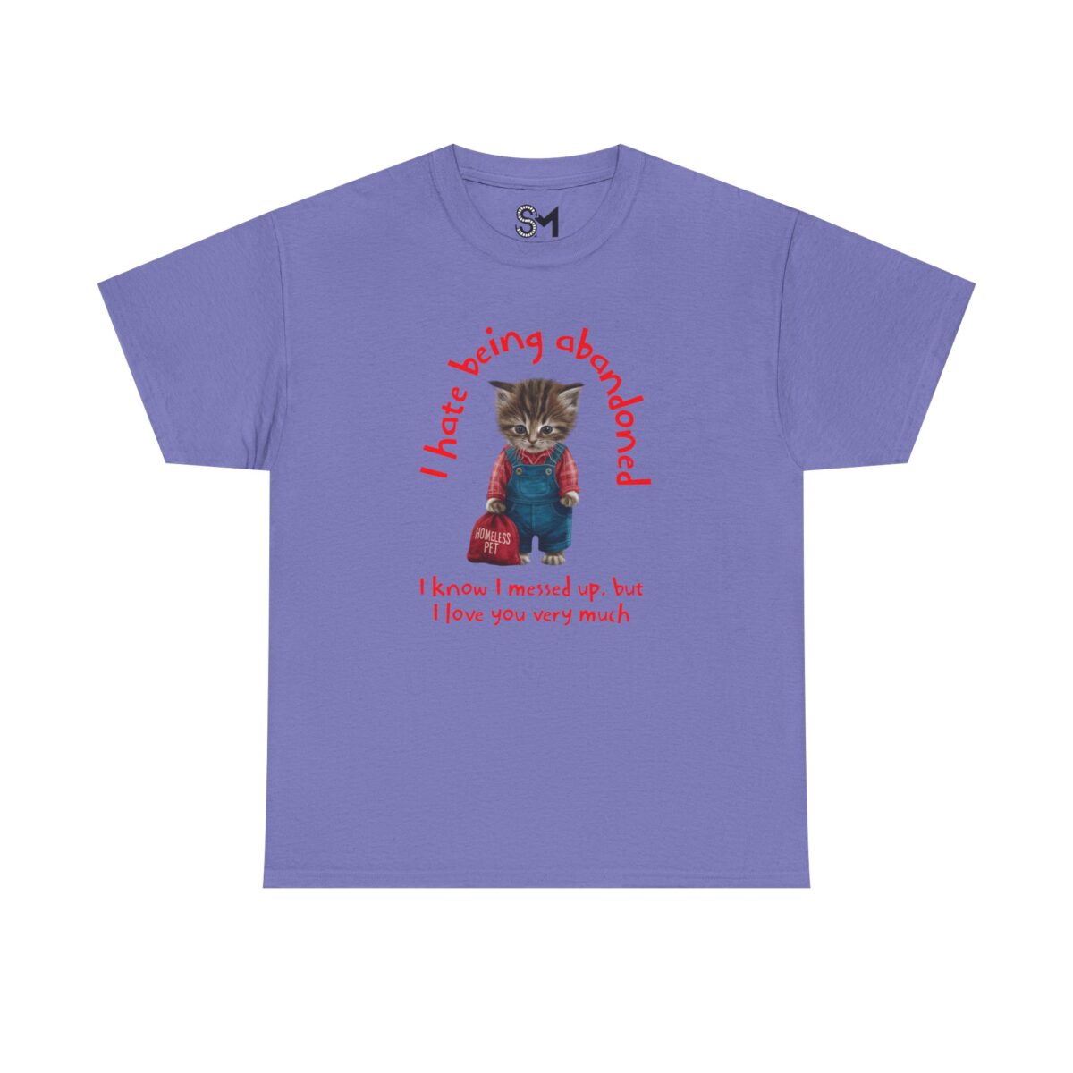 But I love you very much Unisex Heavy Cotton Tee - Image 25
