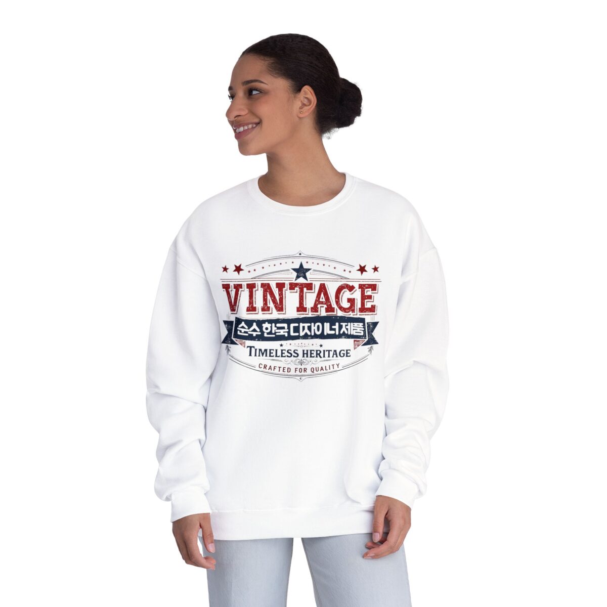 Vintage Unisex NuBlend® Crewneck Sweatshirt - Image 8