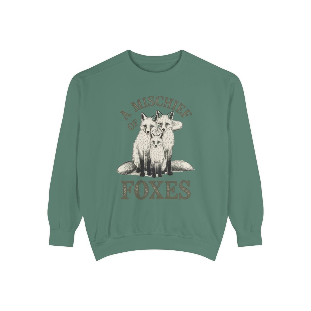 A mischief of Foxes Unisex Garment-Dyed Sweatshirt - Image 21