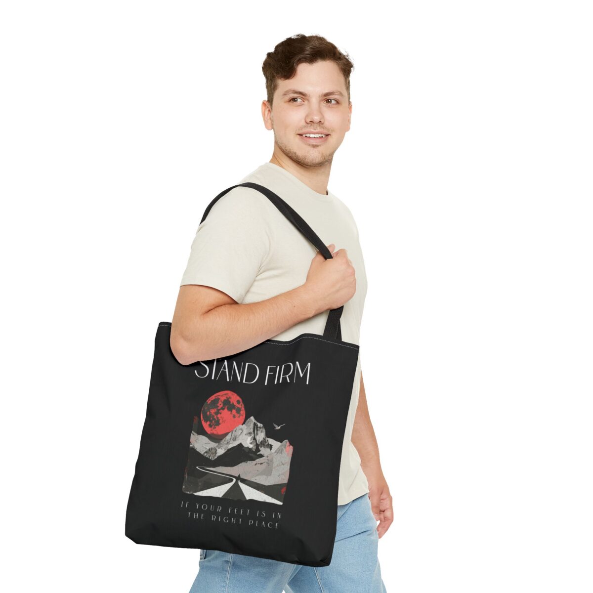 Stand firm Tote Bag (AOP) - Image 11