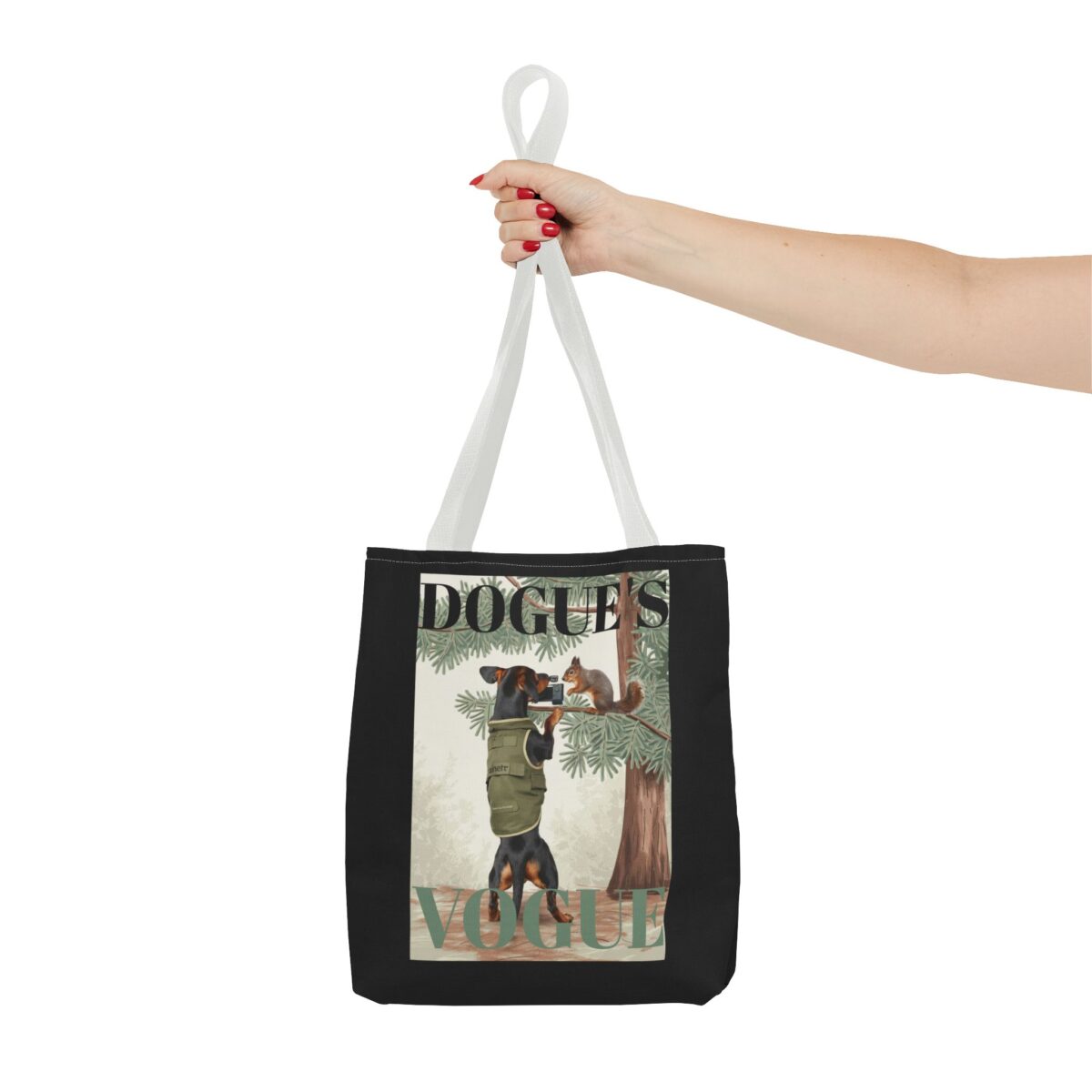 Dogue's Vogue Tote Bag (AOP) - Image 28