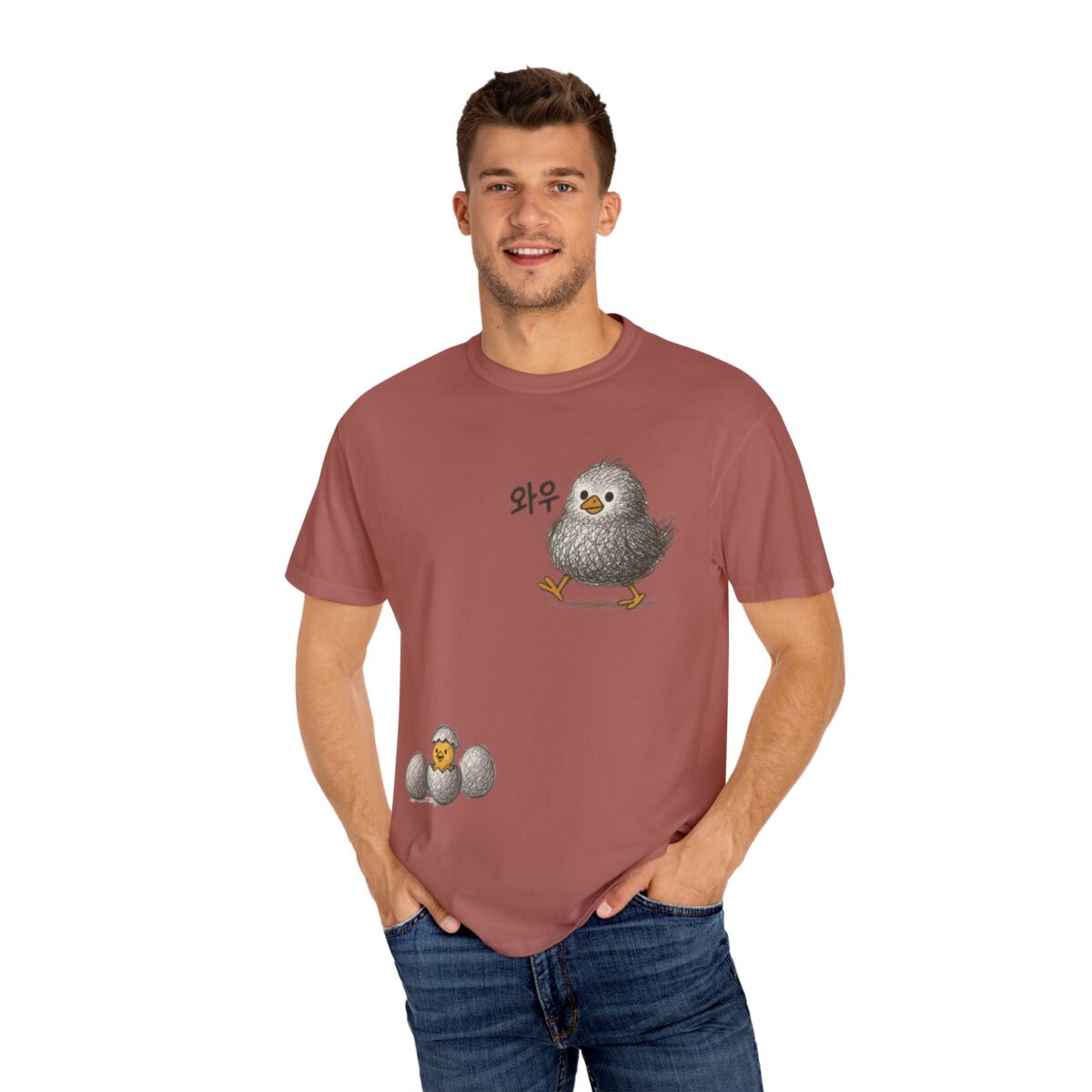 Funny Chick Illustration Unisex T-Shirt - Cute Bird Design for Animal Lovers - Image 20