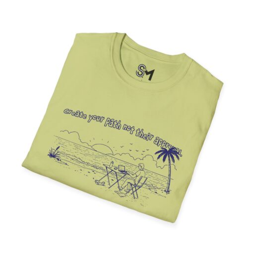 Create your path not their approval Unisex Softstyle T-Shirt - Image 24