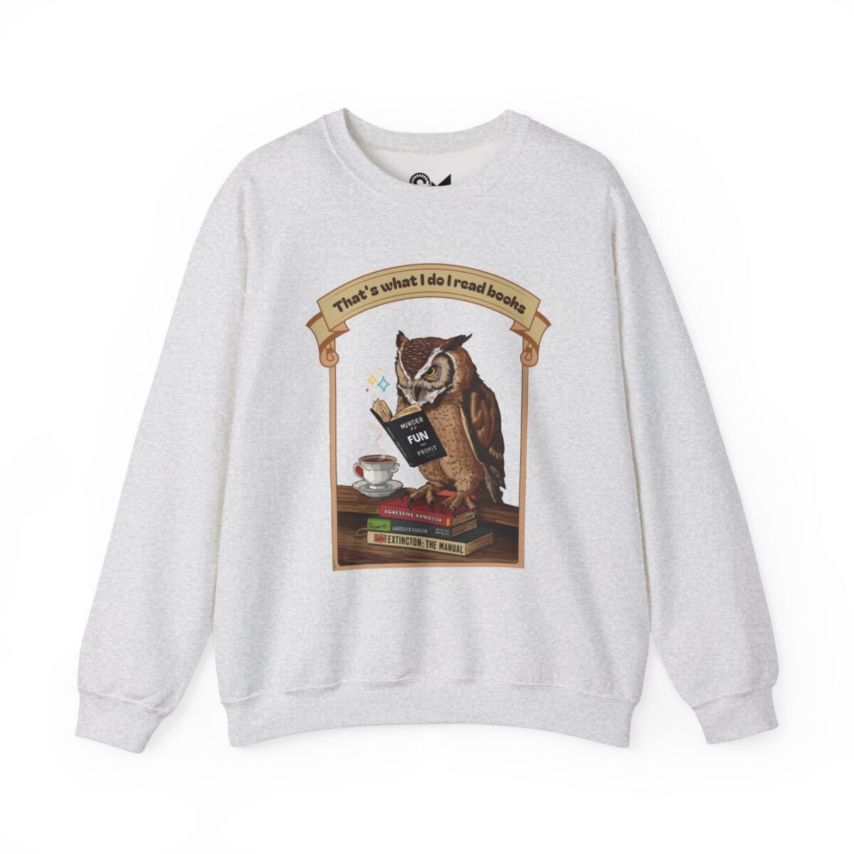 I read books Unisex Heavy Blend™ Crewneck Sweatshirt