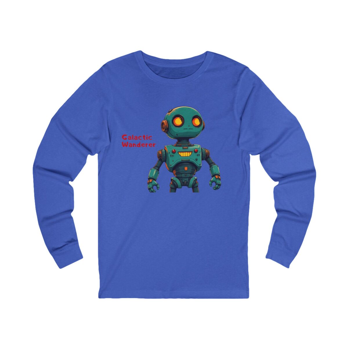 Galactic wanderer Unisex Jersey Long Sleeve Tee - Image 7