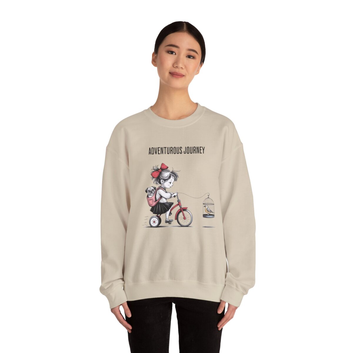 Adventurous Journey Unisex Heavy Blend™ Crewneck Sweatshirt - Image 8
