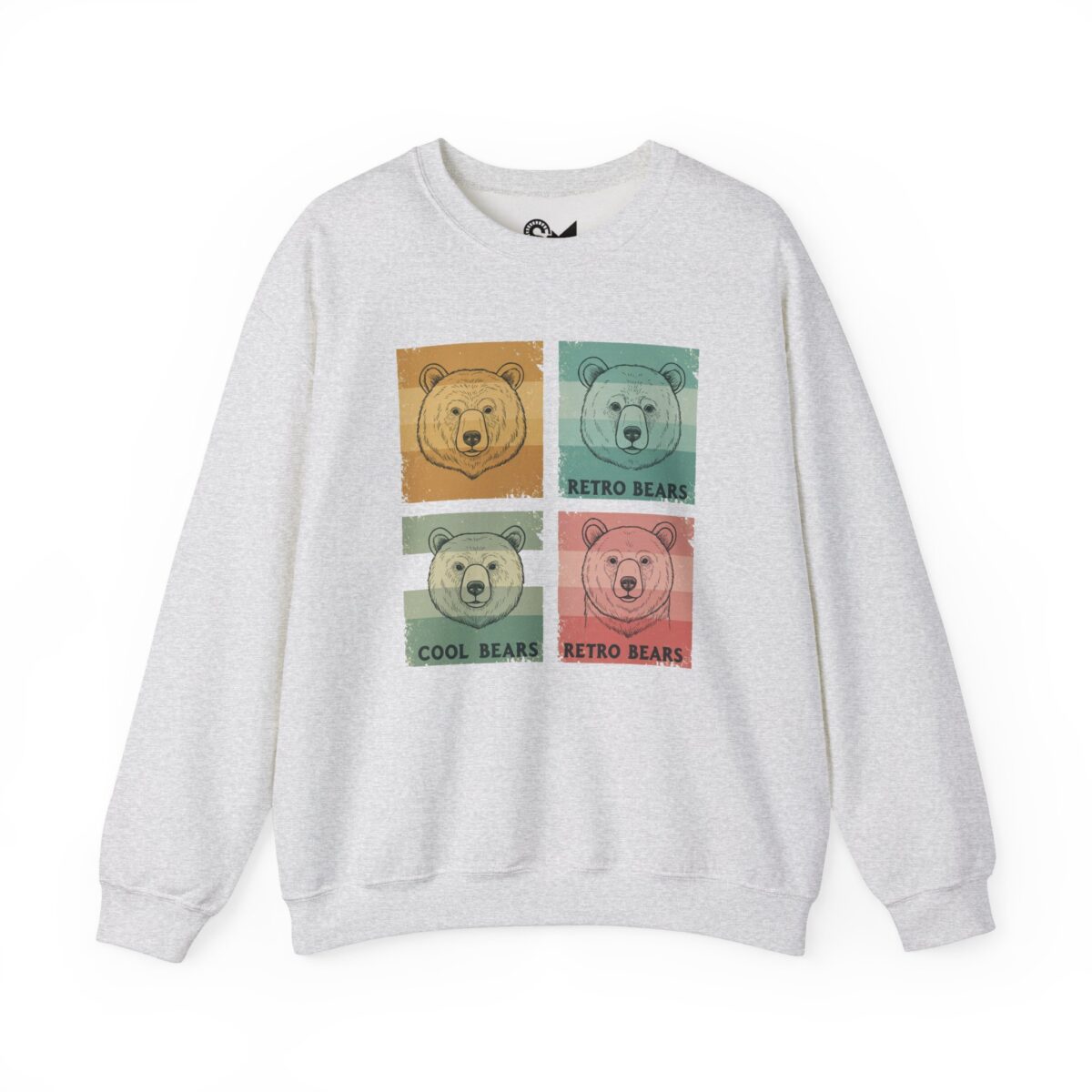 Crewneck Sweatshirt - Retro bears - Image 5