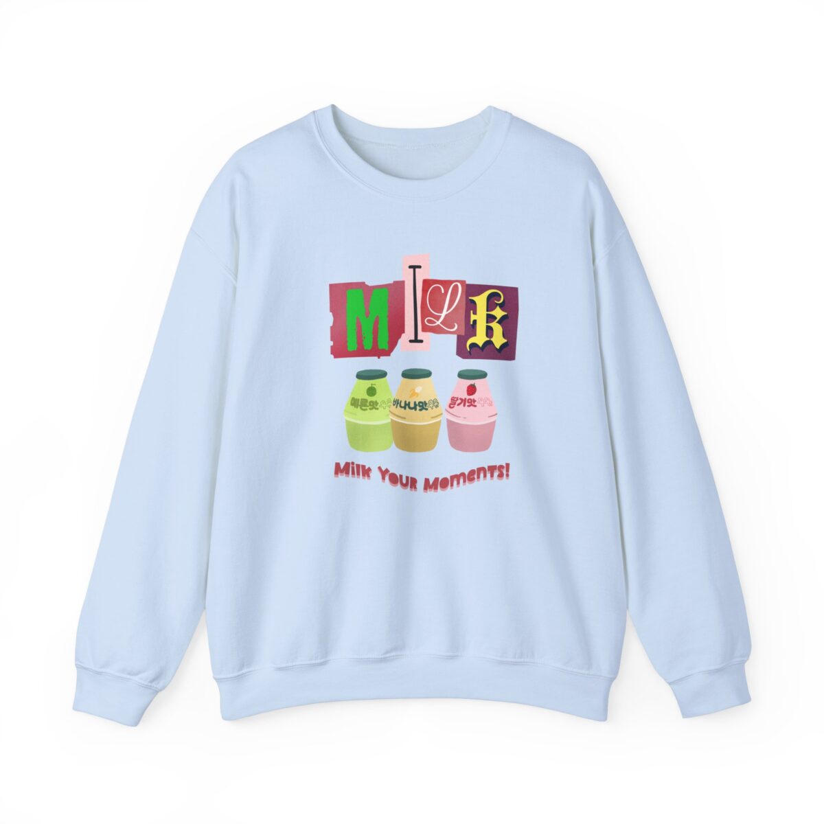 Milk your moment! Unisex Heavy Blend™ Crewneck Sweatshirt - Image 41