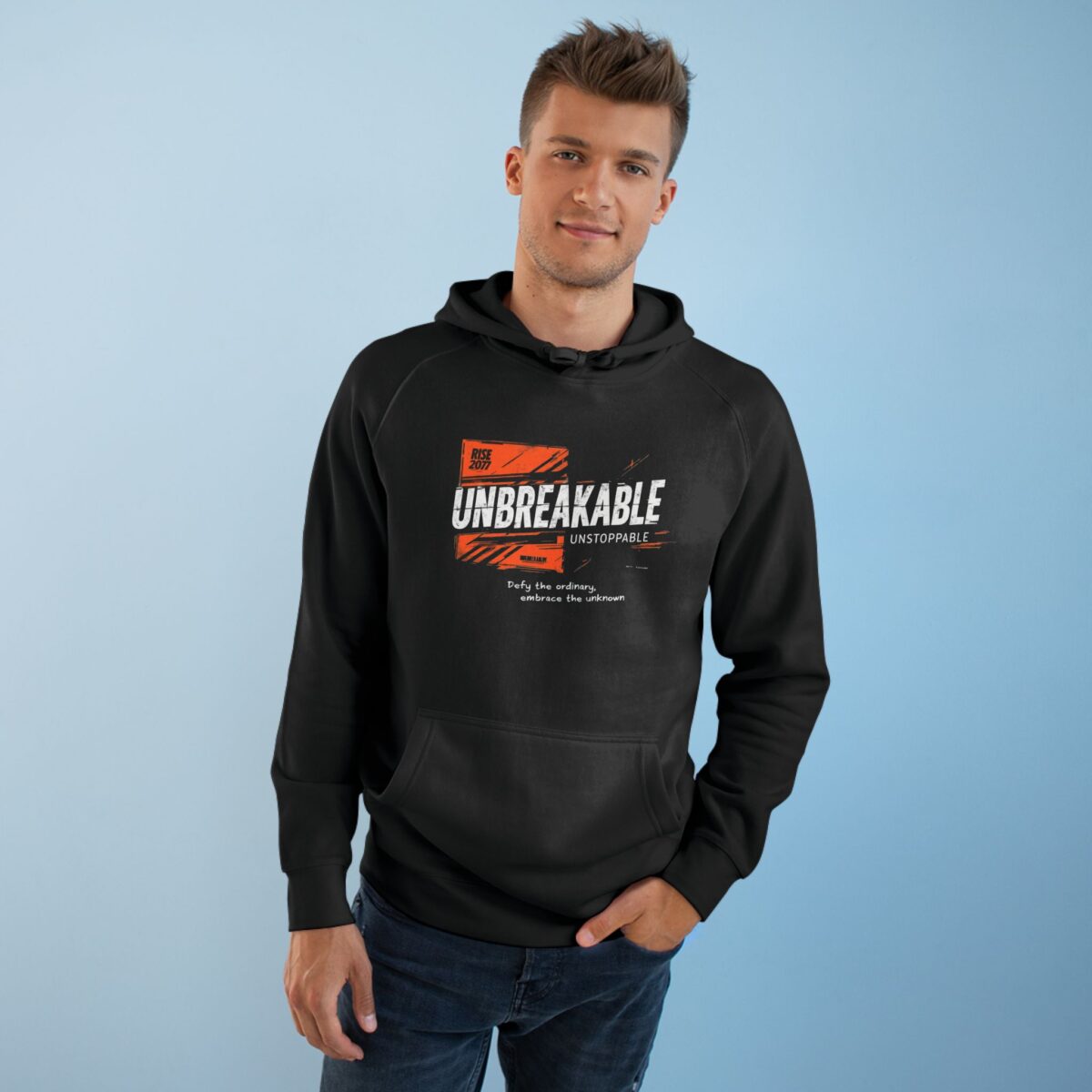 Unbreakable Unisex Supply Hoodie - Image 3