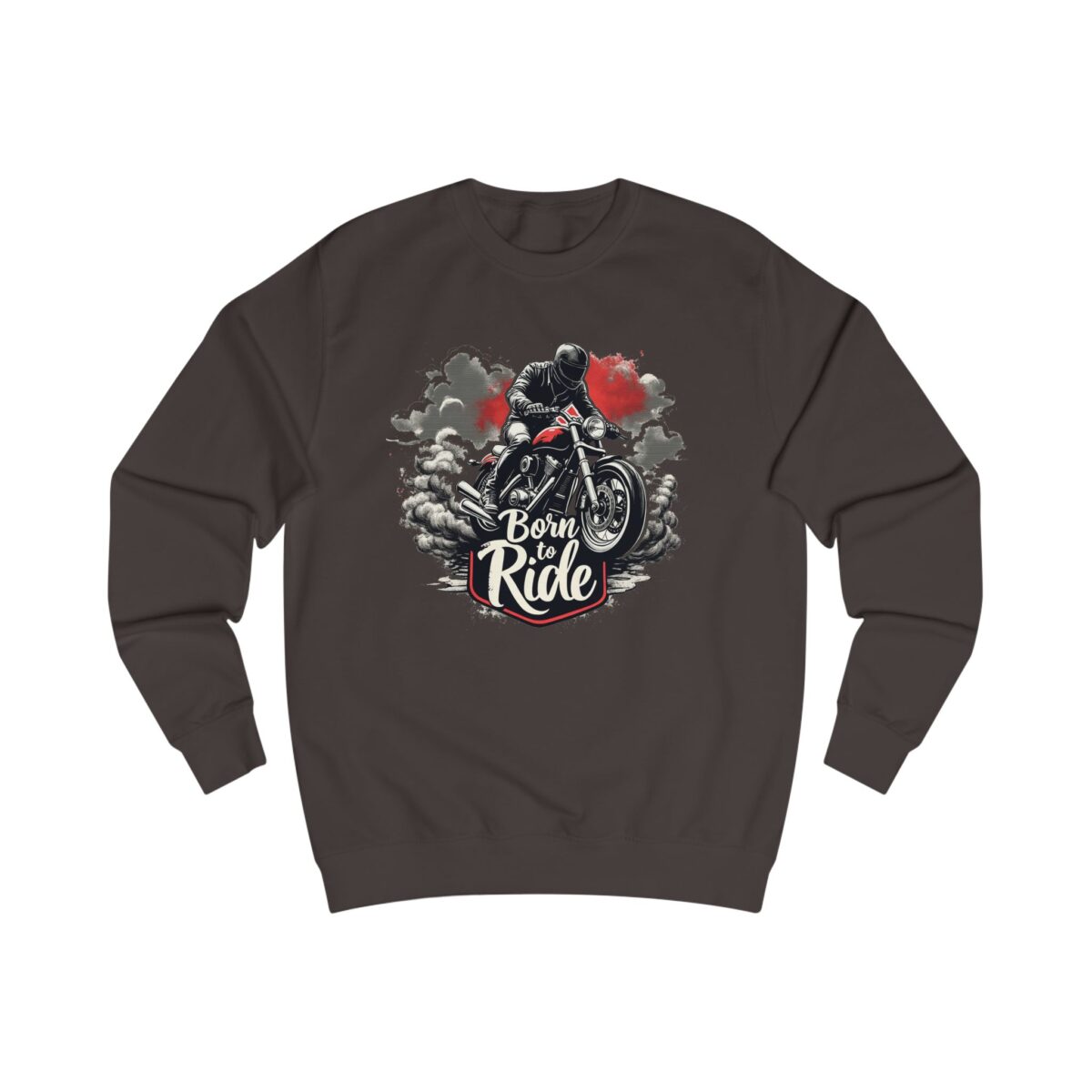 Born to ride2 Unisex Sweatshirt - Image 3