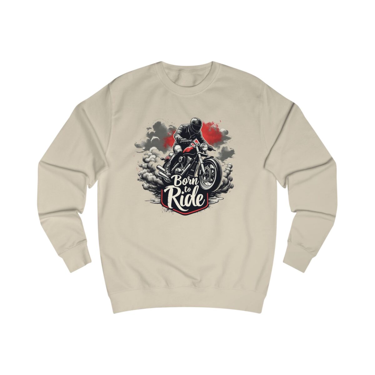 Born to ride2 Unisex Sweatshirt - Image 5