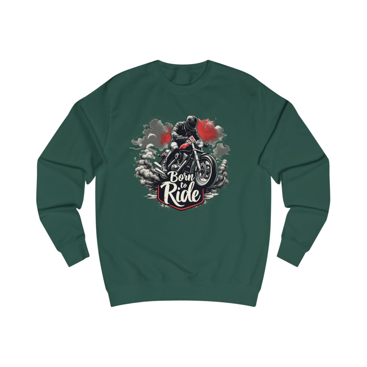 Born to ride2 Unisex Sweatshirt - Image 15