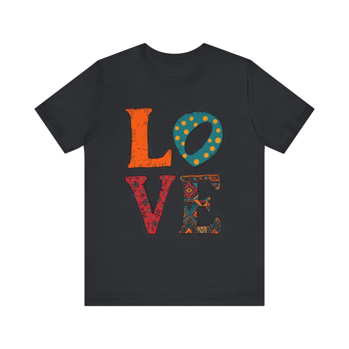 LOVE Unisex Jersey Short Sleeve Tee - Image 17