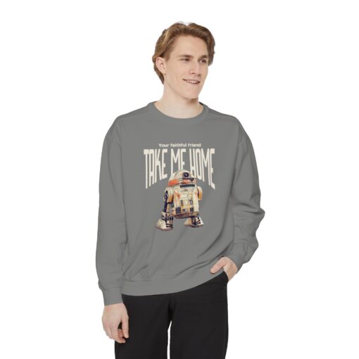 Take me home Unisex Garment-Dyed Sweatshirt - Image 11