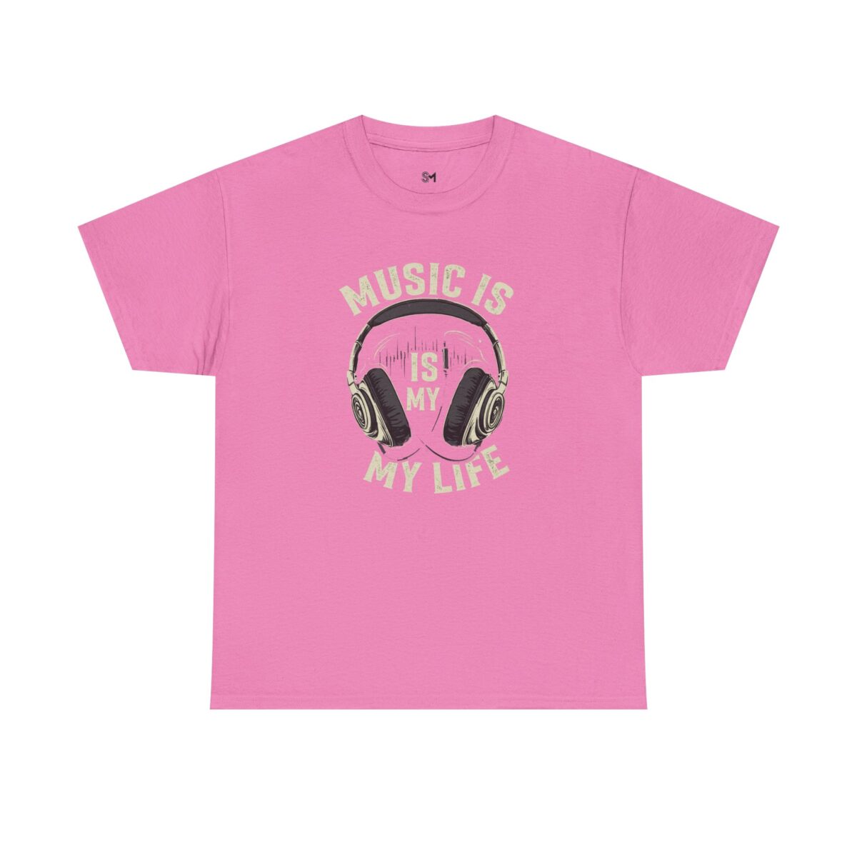 Music is my life Unisex Heavy Cotton Tee - Image 21