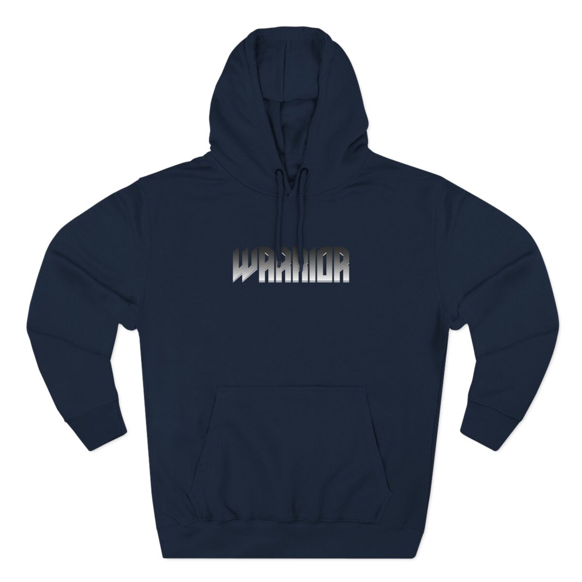 Full metal warrior Three-Panel Fleece Hoodie - Image 13