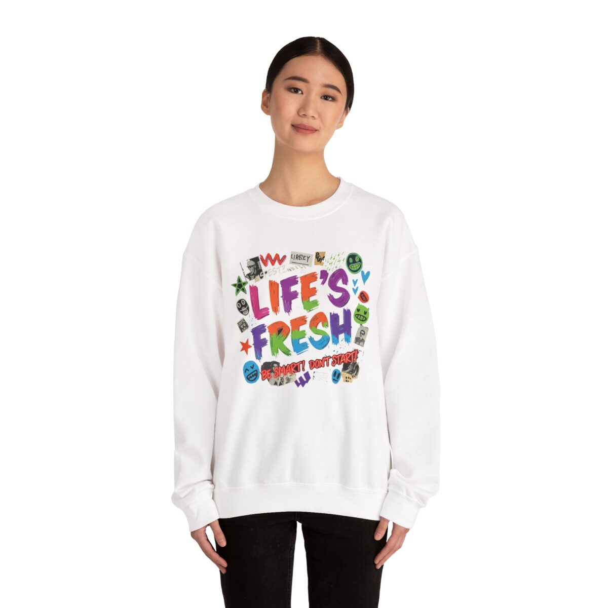 Life's Fresh Unisex Heavy Blend™ Crewneck Sweatshirt - Image 4