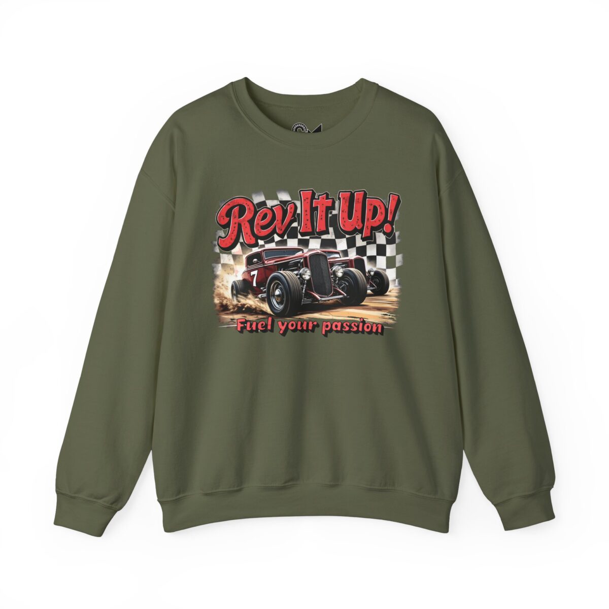 Rev it up Unisex Heavy Blend™ Crewneck Sweatshirt - Image 9