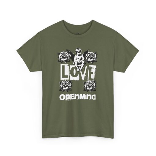 Love open mind Unisex Heavy Cotton Tee - Image 19