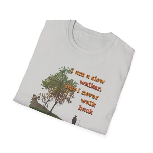 Never walk back Unisex Softstyle T-Shirt - Image 16