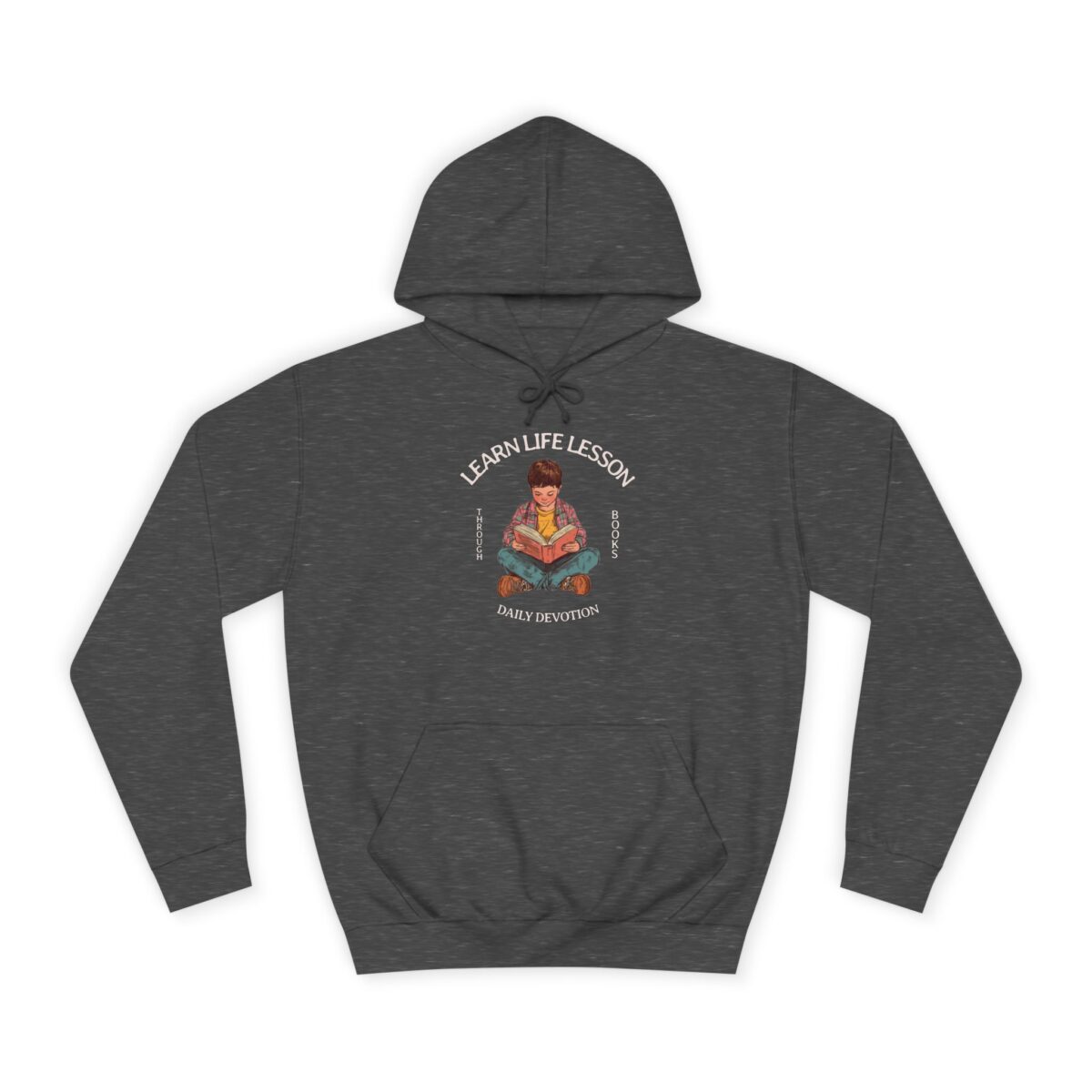 Through books Unisex College Hoodie - Image 25