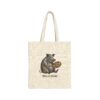 PIG-CASSO Cotton Canvas Tote Bag