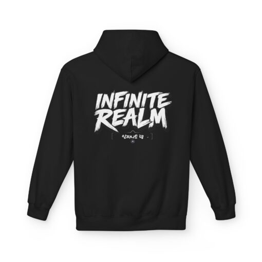 Unisex Infinite Realm Fleece Hoodie - Cozy Streetwear for All Seasons - Image 2