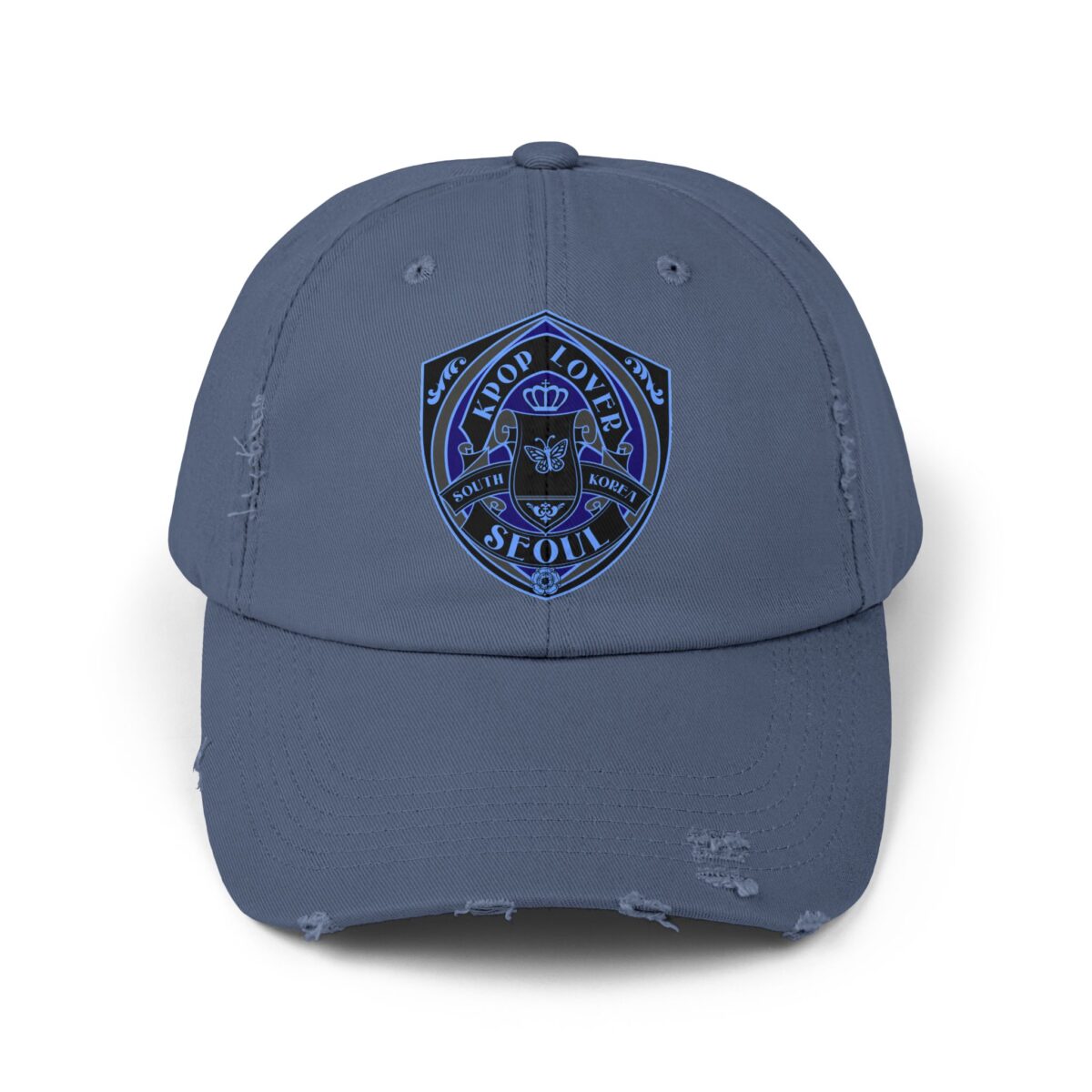 K-POP LOVER Unisex Distressed Cap - Image 9