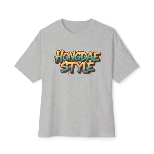 Hongdae style Unisex Oversized Boxy Tee - Image 29