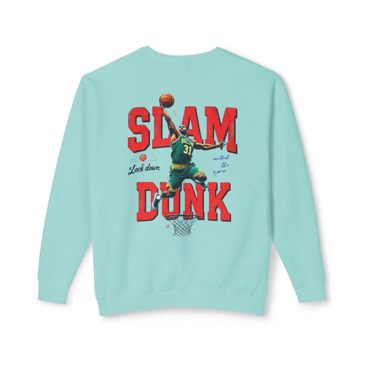 Slam Dunk Unisex Lightweight Crewneck Sweatshirt - Image 18