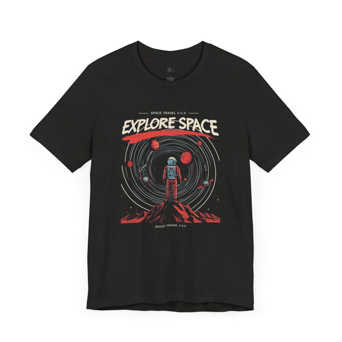 Explore Space Unisex Tee - Adventure Awaits - Image 7