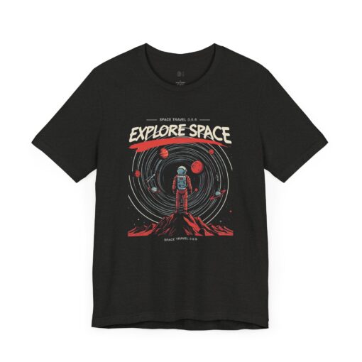 Explore Space Unisex Tee - Adventure Awaits - Image 7