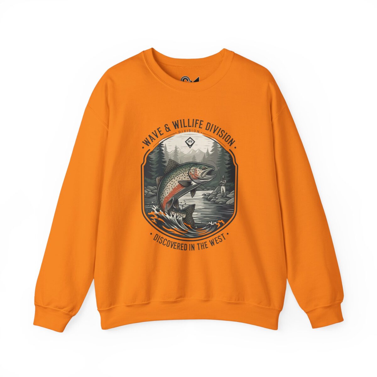 Discovered in the west Unisex Heavy Blend™ Crewneck Sweatshirt - Image 13