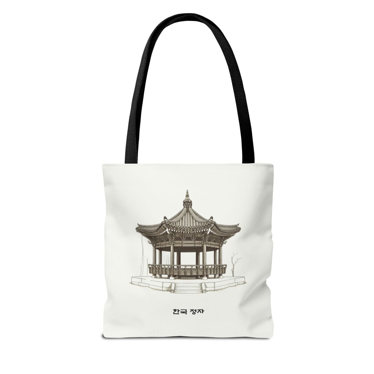 Traditional Korean pavilion Tote Bag (AOP) - Image 2