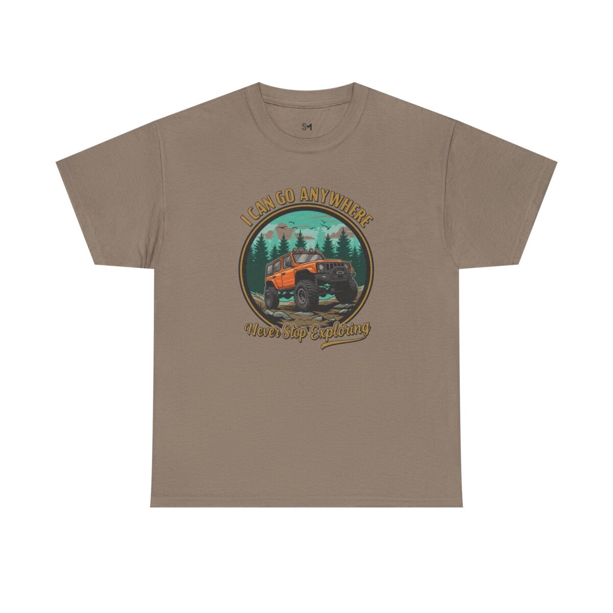 I can go anywhere Unisex Heavy Cotton Tee - Image 5