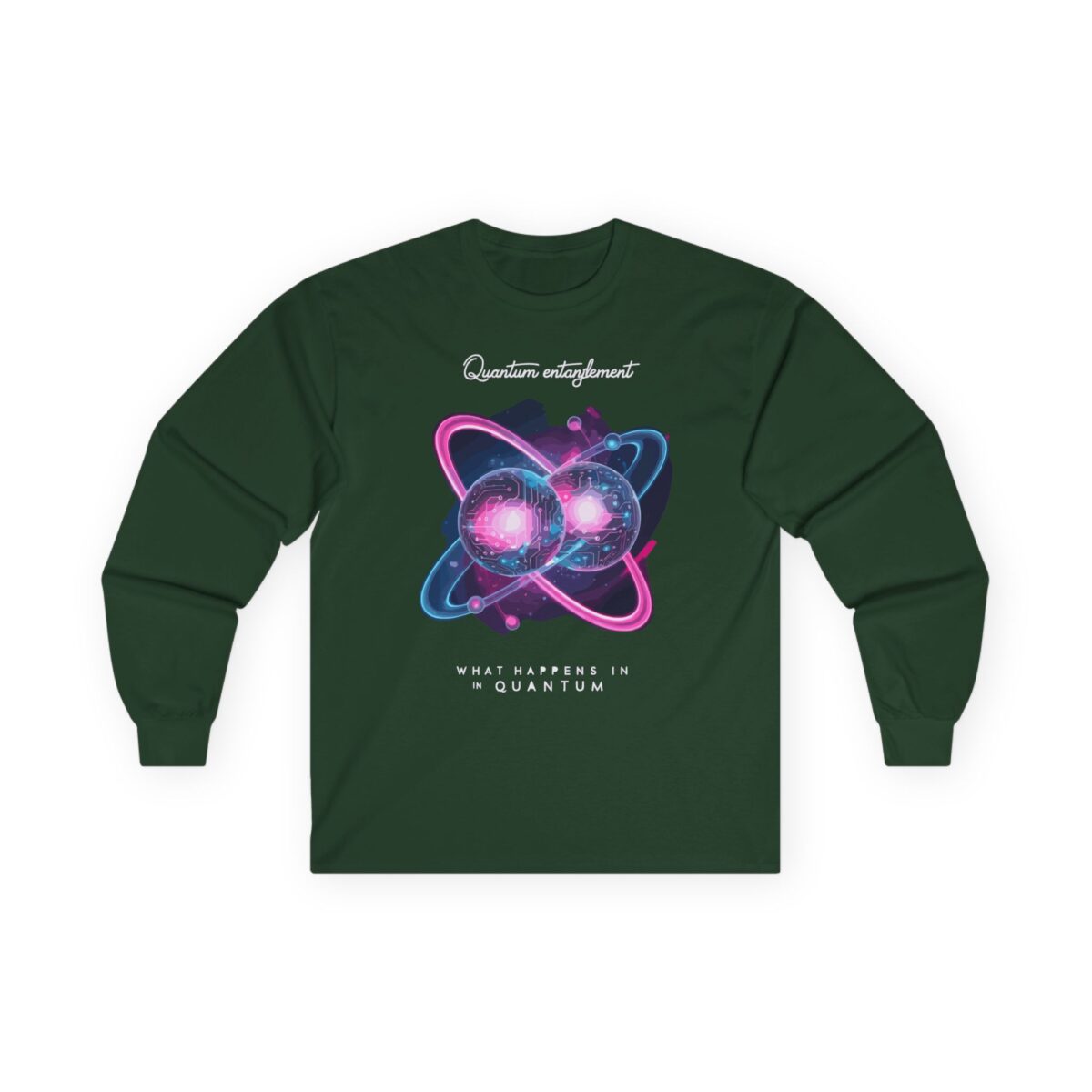 Quantum Entangled Unisex Ultra Cotton Long Sleeve Tee - Image 10