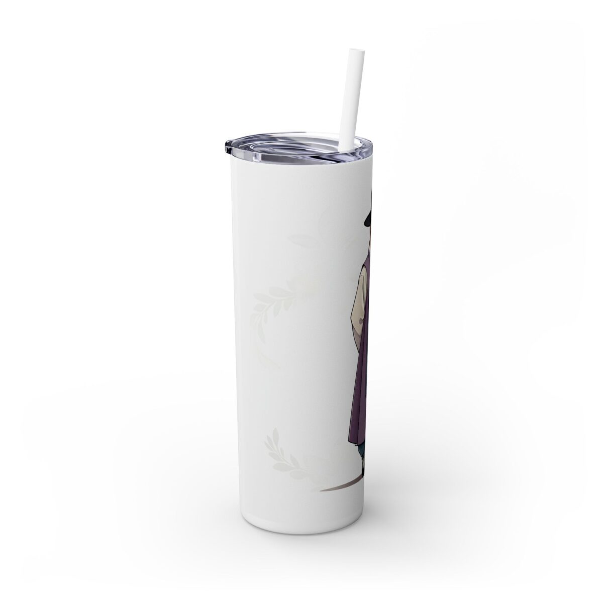 Elegance in tradition Skinny Tumbler with Straw, 20oz - Image 2