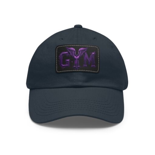 GYM Hat with Leather Patch (Rectangle) - Image 5