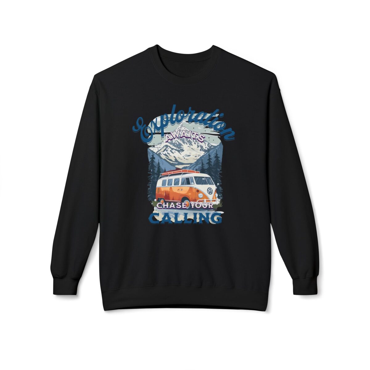 Exploration Unisex Midweight Softstyle Fleece Crewneck Sweatshirt