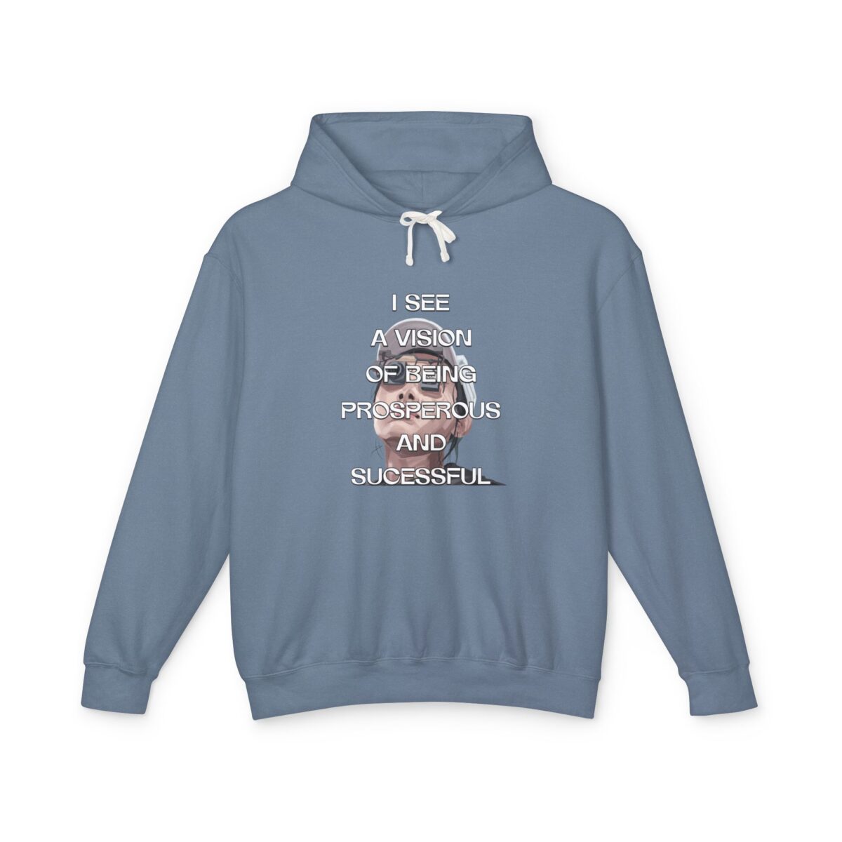I see a vision Unisex Lightweight Hooded Sweatshirt - Image 13