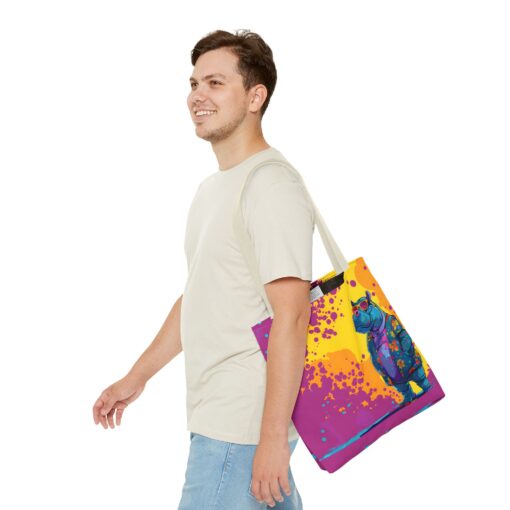 Stylish Hippo Tote Bag (AOP) - Image 43