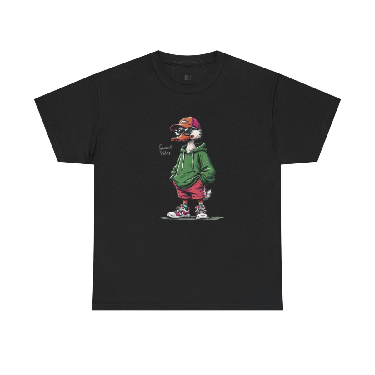 Quack Vibes Unisex Heavy Cotton Tee - Image 13