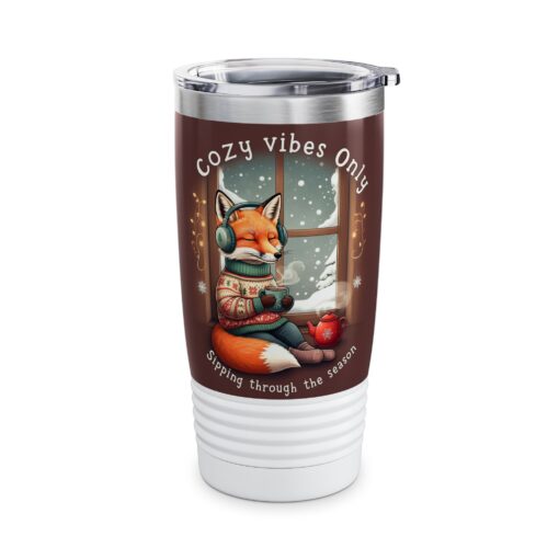 Cozy vibes only Ringneck Tumbler, 20oz - Image 4